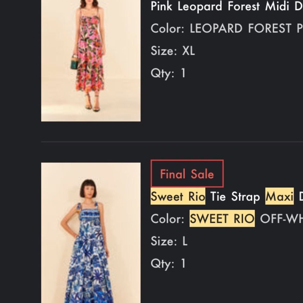 Blue Printed Tie-Strap Maxi Dress - Picture 9 of 16